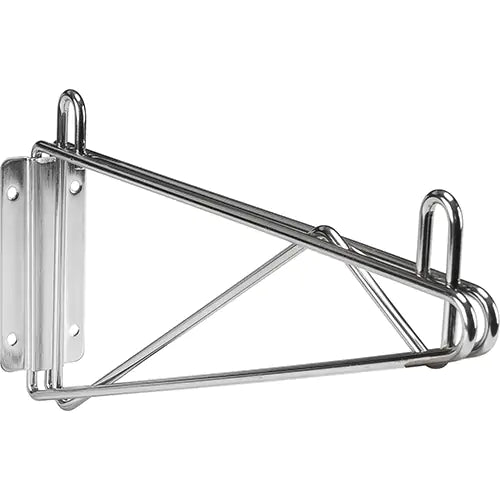 Direct Wall Mount for Chromate Wire Shelving, Single Bracket, 200 lbs. Capacity, 14" D