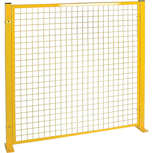 Protection périmétrique en maille, 4 pi H x 4 pi L, jaune
