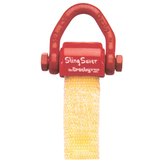 Crosby® S-280 Sling Saver® Web Connector, Red, Alloy, #1 & #2,  3-1/4T