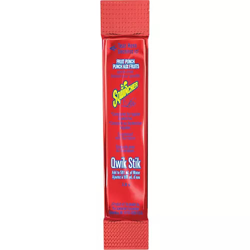 Sqwincher Qwik Stik Lite Powder .11oz, Fruit Flavor, 50 Packets