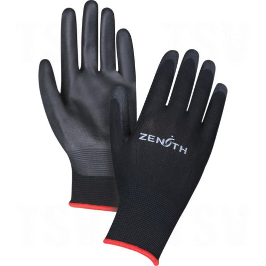 Gants enduits Ultimate Dexterity, 7/S, revêtement en polyuréthane, noir, calibre 13, coque en polyester