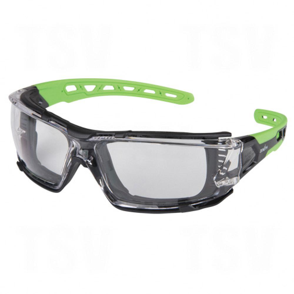 Lunettes de sécurité série Z2500 avec joint en mousse, verres transparents, antibuée, ANSI Z87+/conforme/dépasse la norme CSA Z94.3