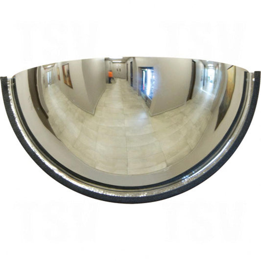 Miroir dôme 180°, demi-dôme, dessus fermé, diamètre 48"