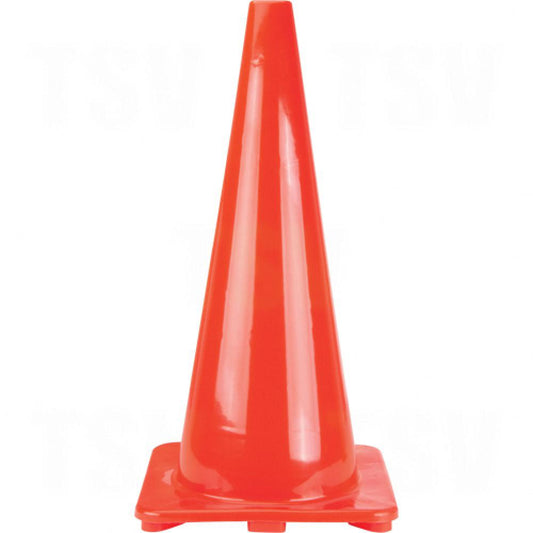 Cônes de signalisation, 28 po, orange