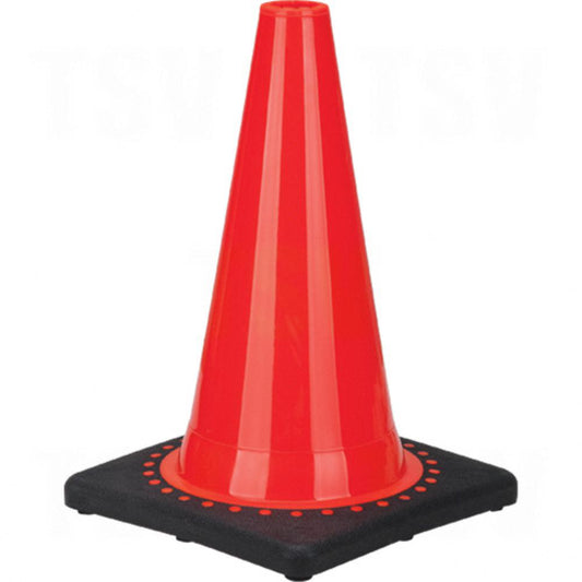 Cône de signalisation de qualité supérieure, 12 po, orange