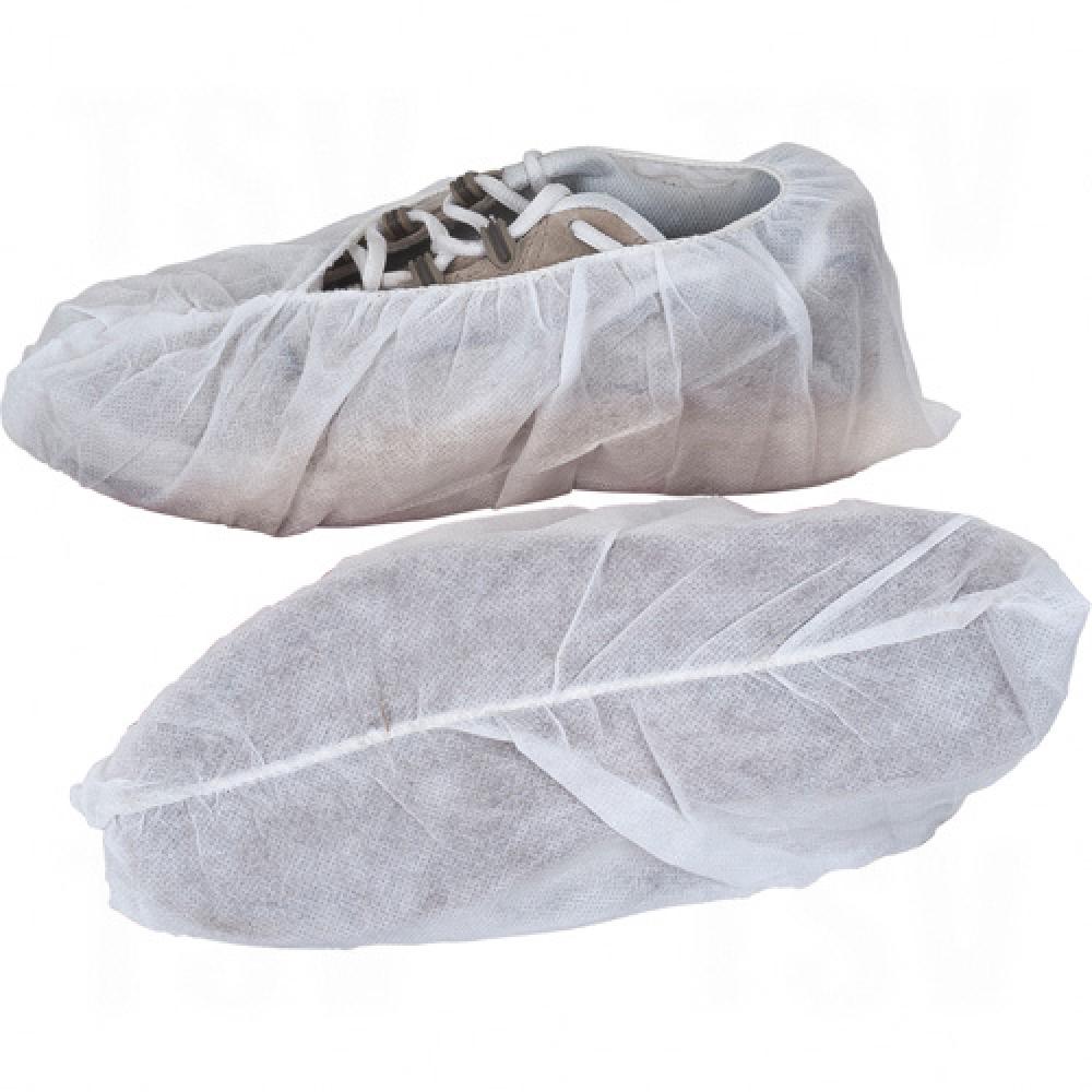 Shoe Covers, X-Large, Polypropylene, White