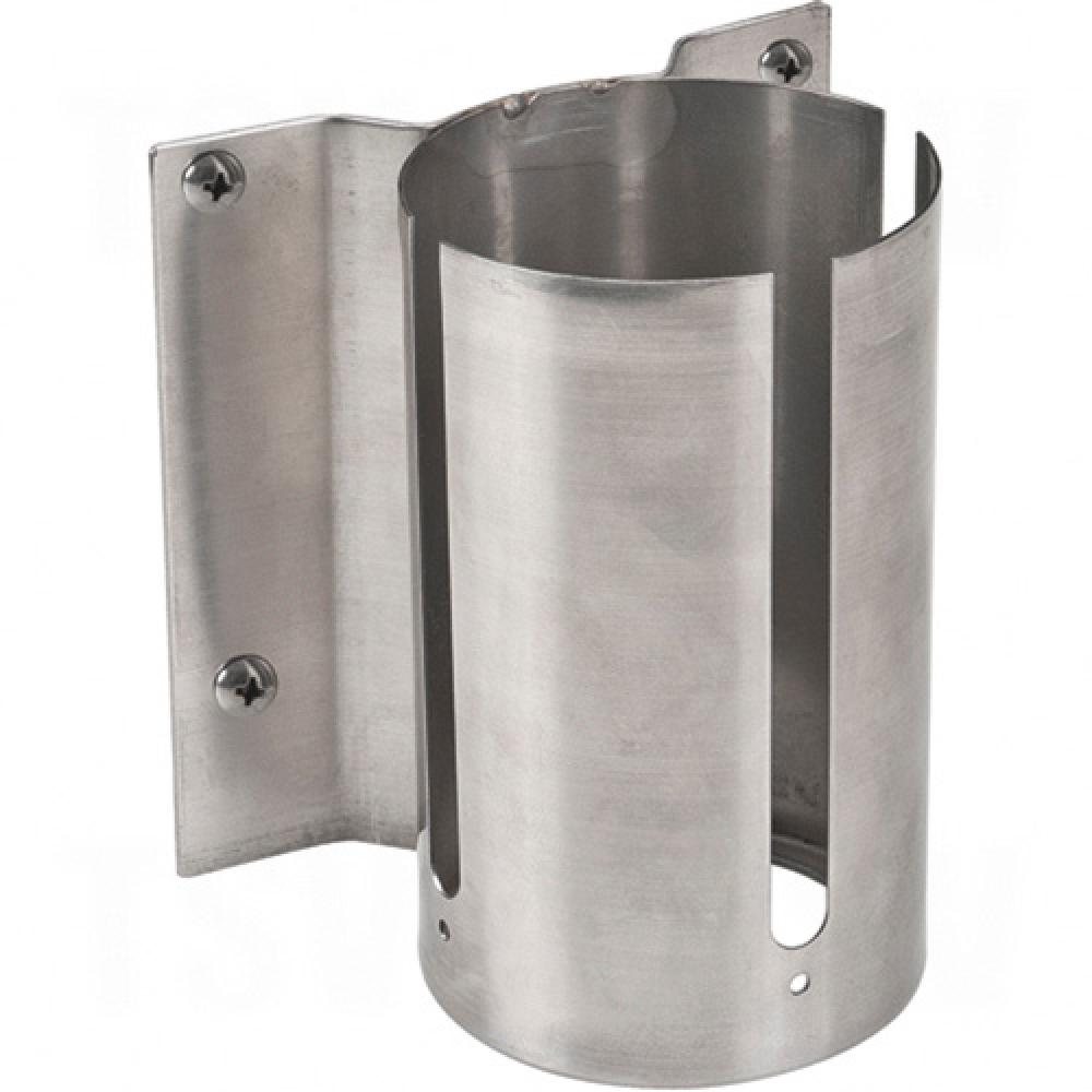 Wall Mounts for Build-Your-Own Crowd Control Barriers, Silver, Steel, Screw Mount