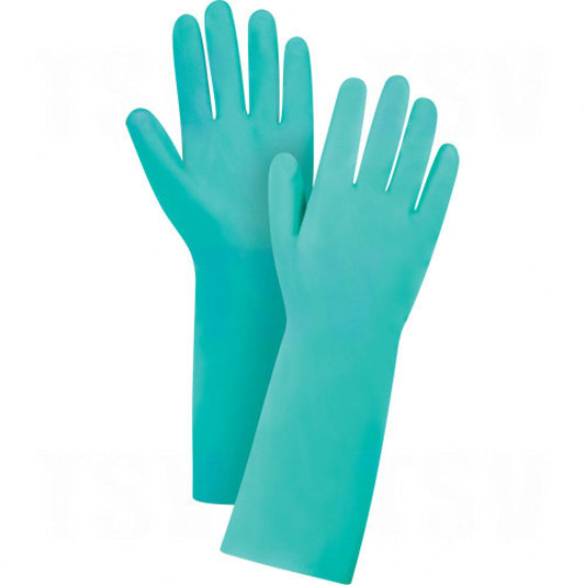 Gants résistants aux produits chimiques Diamond-Grip de qualité supérieure, taille L/9, 15 po de long, nitrile, 22 mils