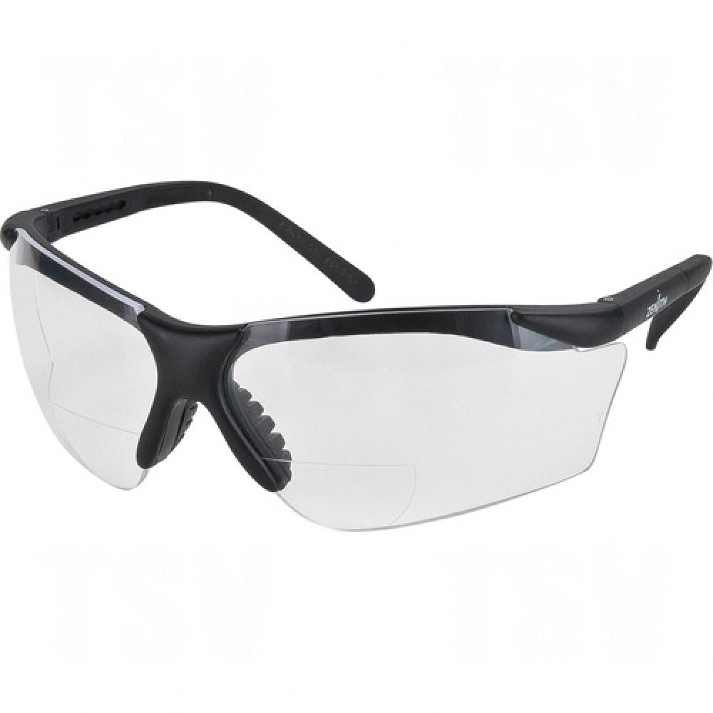 Lunettes de sécurité pour lecteur série Z1800, anti-rayures, transparentes, dioptrie 2,0