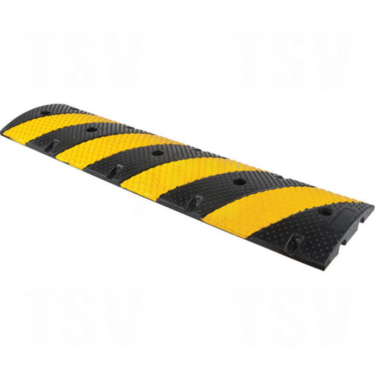 Ralentisseur, caoutchouc, 4 pi L x 11 po l x 2 po H