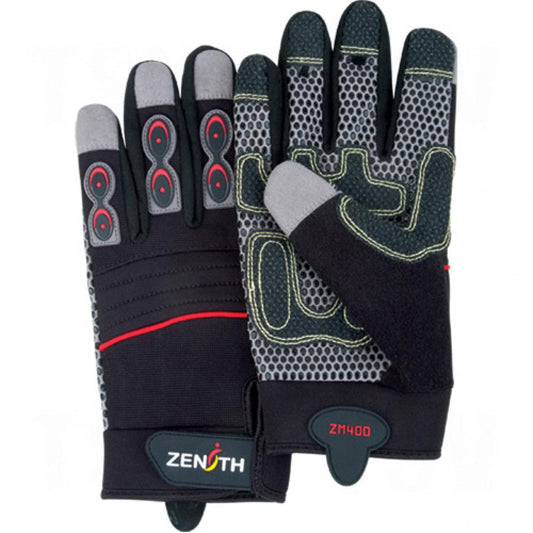 Gants de mécanicien haut de gamme ZM400, paume synthétique, taille XL