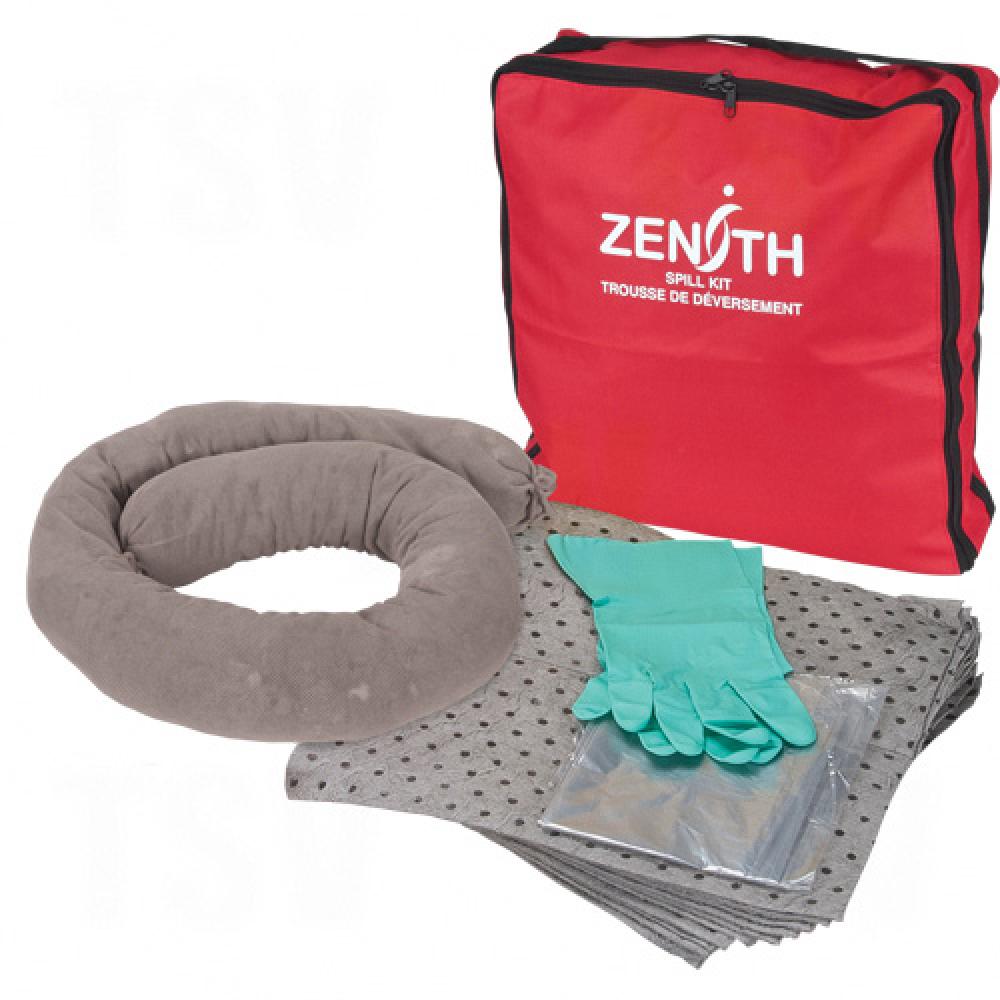 Kit anti-déversement économique, universel, sac, capacité d'absorption de 5 gal US