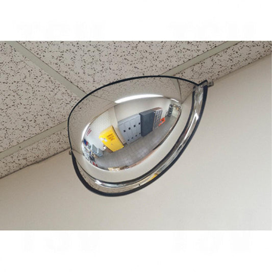 Miroir dôme 180°, demi-dôme, dessus ouvert, diamètre 47"