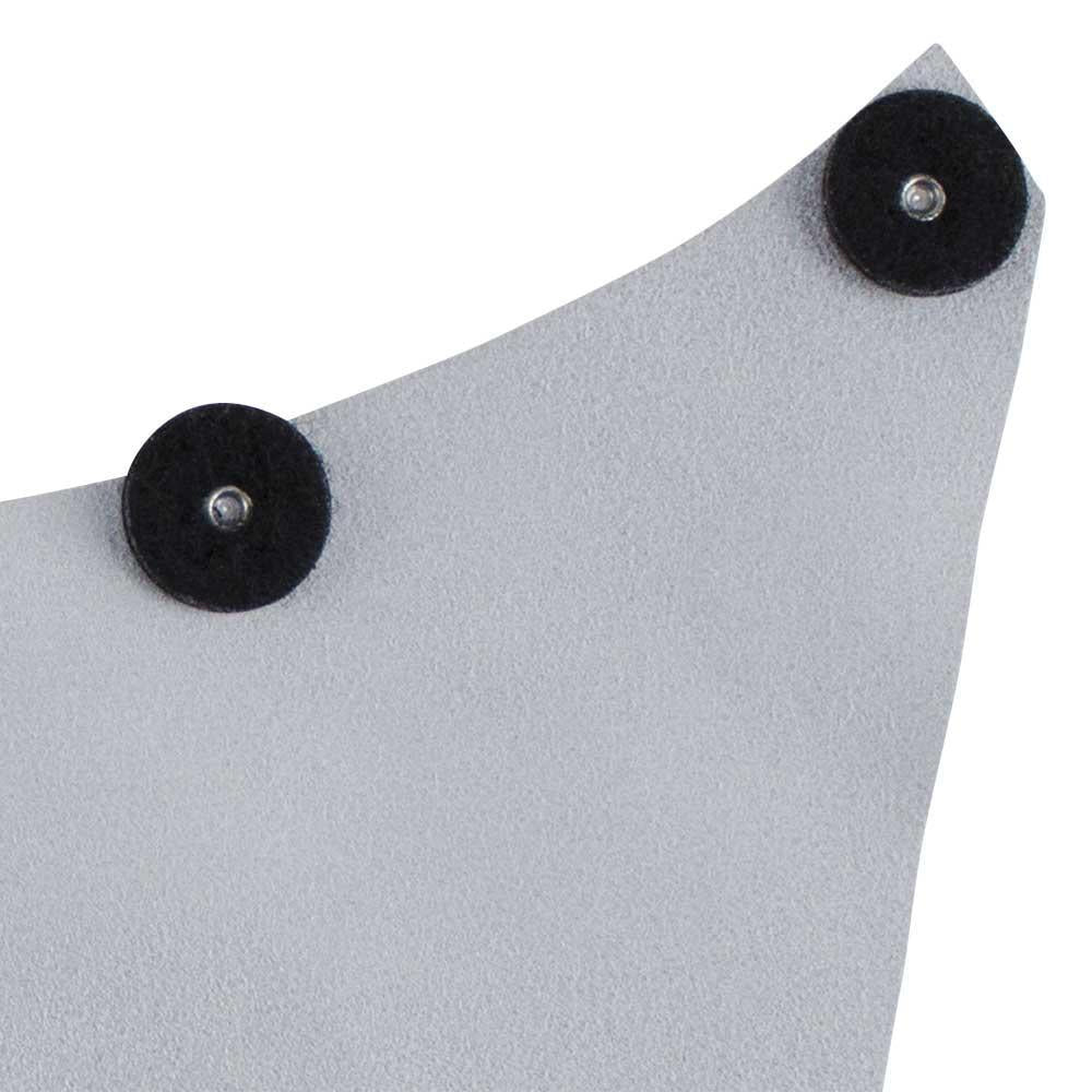 S21100 Flame-Resistant Welding Spatter Bib With Hook-and-Loop Tabs, For Use With Welding Helmets and Face Shields