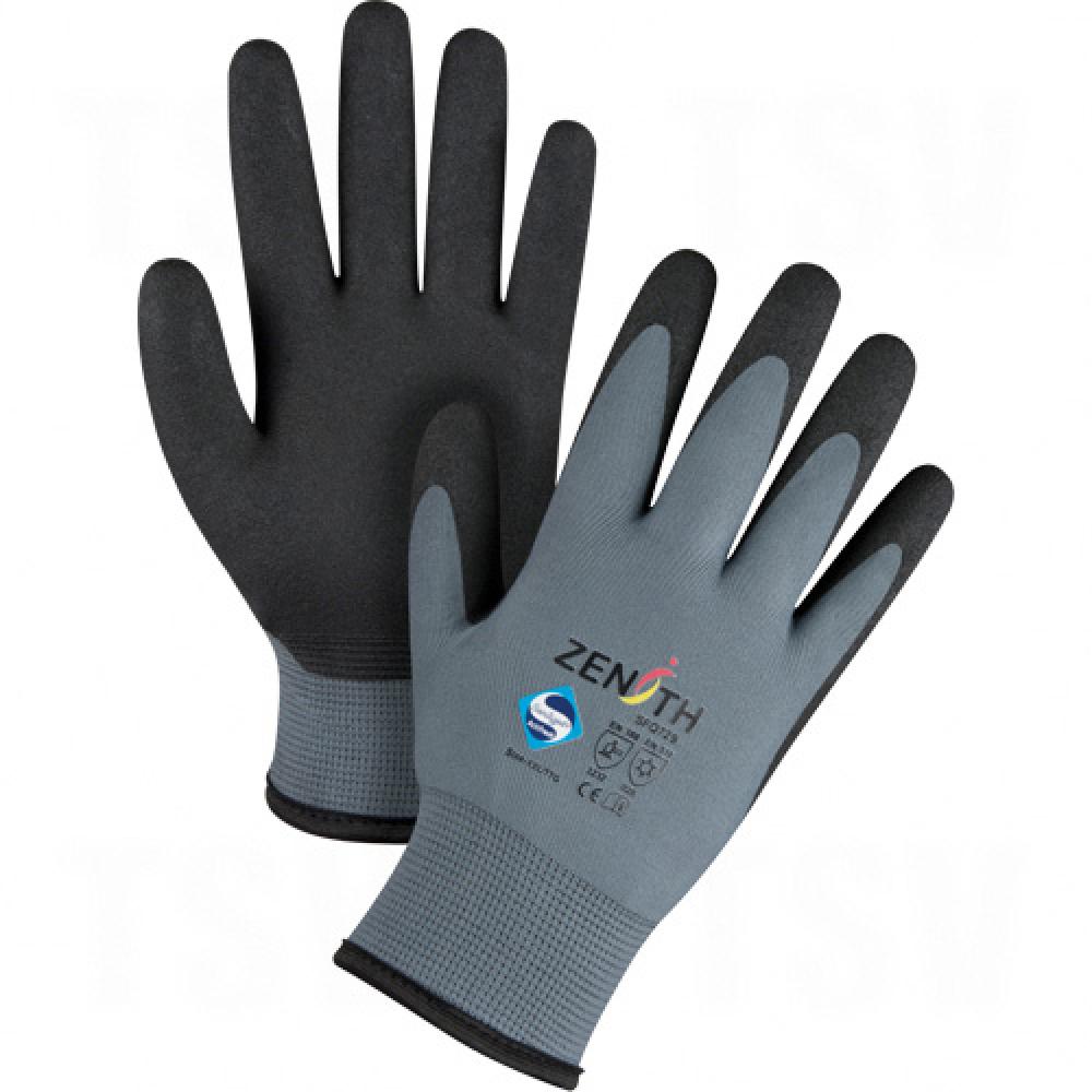 ZX-30° Premium Coated Gloves, 11/2X-Large, PVC Coating, 15 Gauge, Nylon Shell