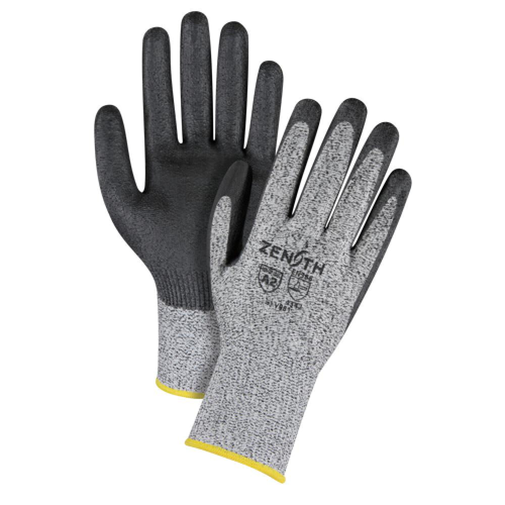 Seamless Stretch Cut-Resistant Gloves, Size X-Large/10, 13 Gauge, Polyurethane Coated, HPPE Shell, ANSI/ISEA 105 Level 2/EN 388 Level 3