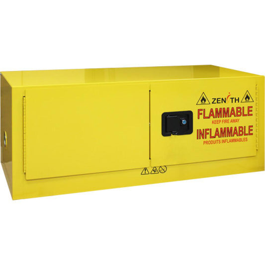 Flammable Storage Cabinet, 12 gal., 2 Door, 43" W x 18" H x 18" D