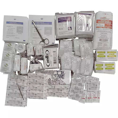 Recharge pour trousse de premiers soins Shield Basic, conforme à la norme CSA Z1220-17, environnement à faible risque de type 2, moyen (26 à 50 travailleurs)