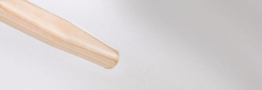 Street wood broom handle 54'' tapered
