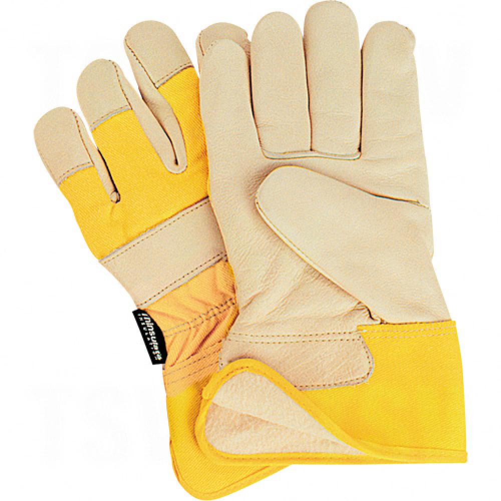 Gants d'ajusteur de qualité supérieure, taille L, paume en cuir de vachette pleine fleur, doublure intérieure en Thinsulate