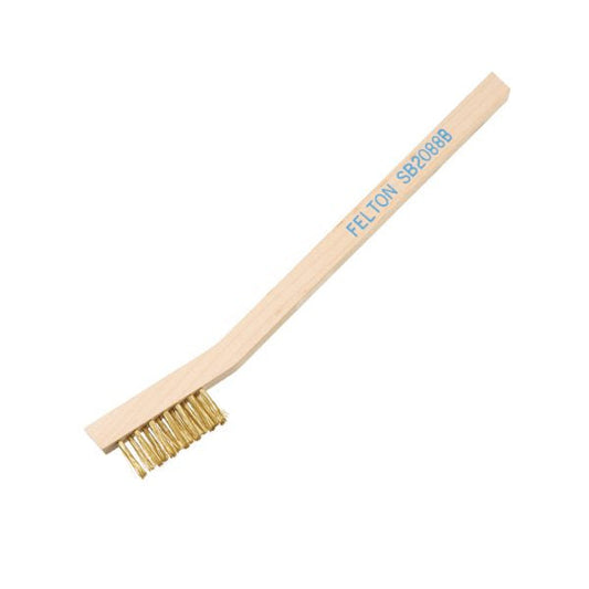 Petite brosse de nettoyage avec manche incurvé