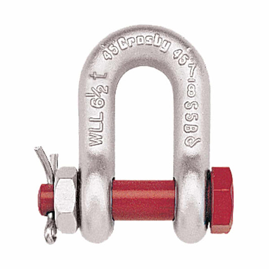 Crosby® S-2150 Bolt Type Chain Shackles, Forged Steel, 1-3/4"