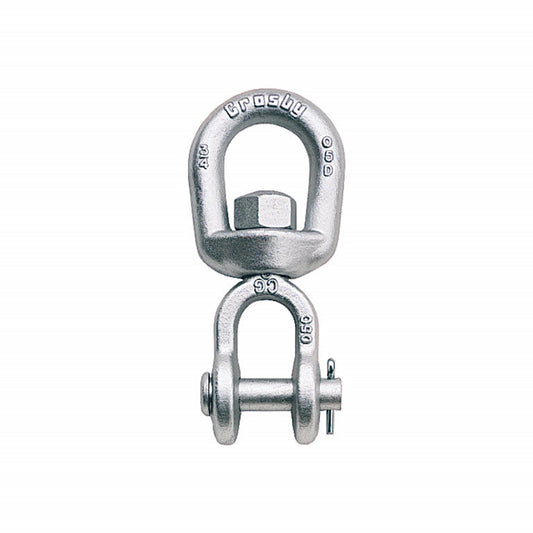 Crosby® G-403 Jaw End Swivels, Hot-dip Galvanized Steel, 1-1/4"