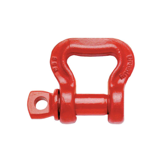 Crosby® S-281 Web Sling Shackle, Red, Alloy, #1 & #2,  3-1/4T