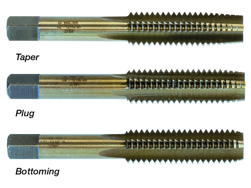 Tarauds à main rapide SST+ HSS, fractionnaire, chanfrein finition, 1/2-13NC