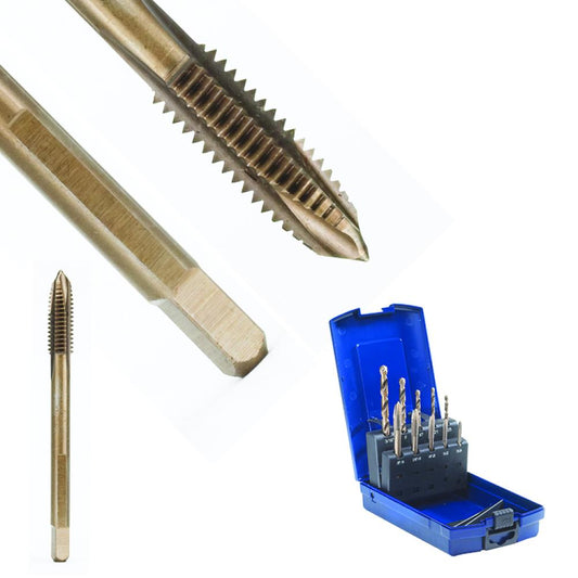 Sst Power Taps, 3/8in.-16 Nc X 4-3/32 In. X 1/2 In.