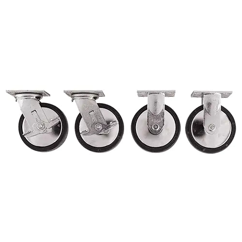 Caster - 6" with 2 Swivel, 2 Fixed