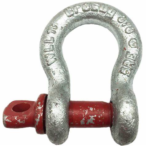 3/8" Galvanized Anchor Shackle G-209