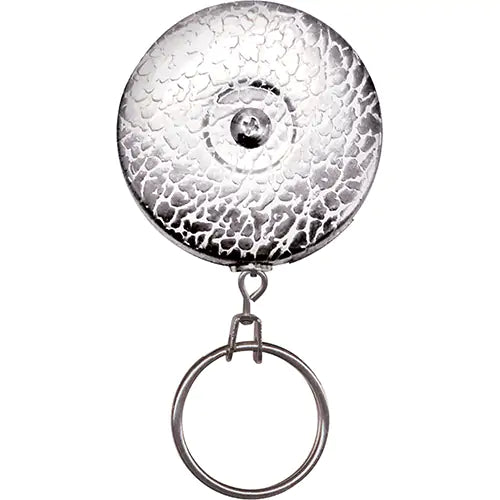 Key-Bak Key Reel Original, Chrome, 24" Cable, Belt Clip