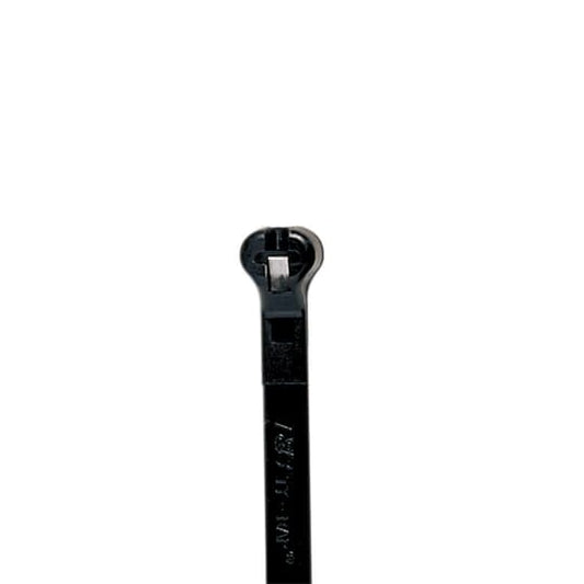 Cable Tie 30LB 5.5" UV Black 2-Piece
