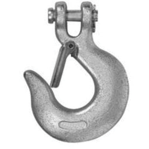 1/4" Clevis Slip Hook w/Latch, Grade 43, Zinc Plated