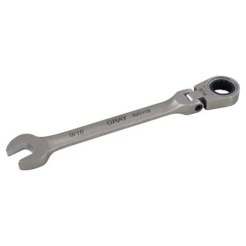 Combination Wrench - 9/16", Flex Head