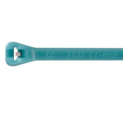 Cable Tie 120LB 13" Aquamarine ETFE
