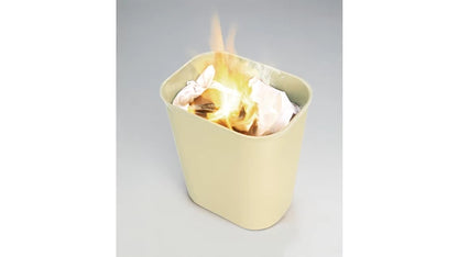 Corbeille Rubbermaid® ignifuge - Noir, 28 pintes