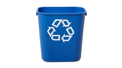 Corbeille de Recyclage, Bleue, Petite, 13 pintes
