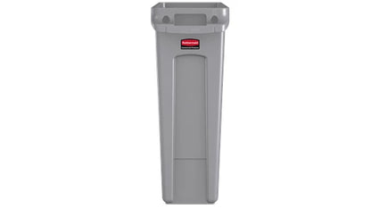 Contenants Slim JimMD à canaux de ventilation, Plastique, 23 gal