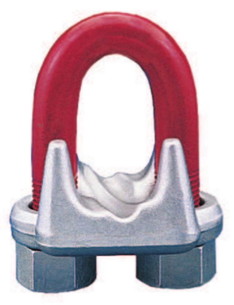 Bride cable acier G450 5/8"