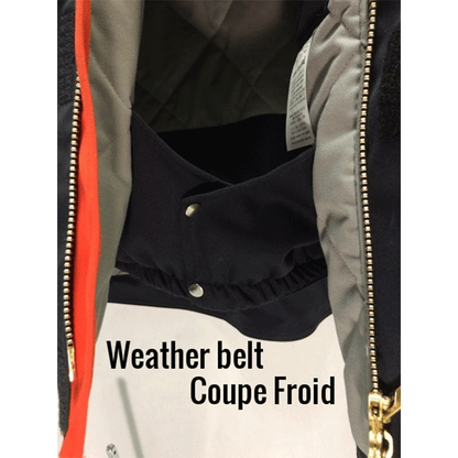 Lined parka hi-viz 2'' grey sz. : xl