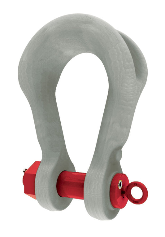 Crosby® 2160 Bolt Type “Wide Body” Shackles, Alloy Steel, 30T