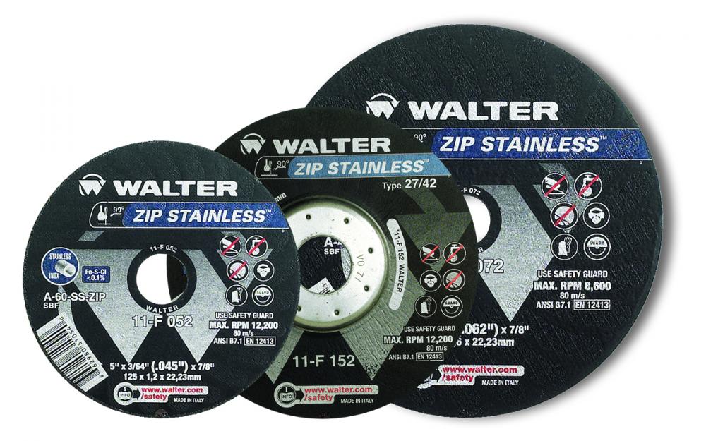 Zip Stainless, Grade: A-60-ss-zip, Type: 1, 4-1/2 In X 3/64 In X 7/8 In.